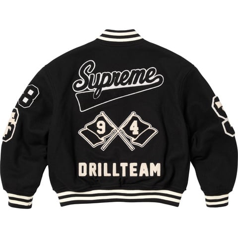 Drill Team Varsity Jacket - fall/winter 2025 - Supreme Drill Team Varsity Jacket - fall/winter 2025 - Supreme