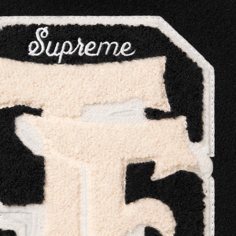 Supreme Drill Team Varsity Jacket - Black