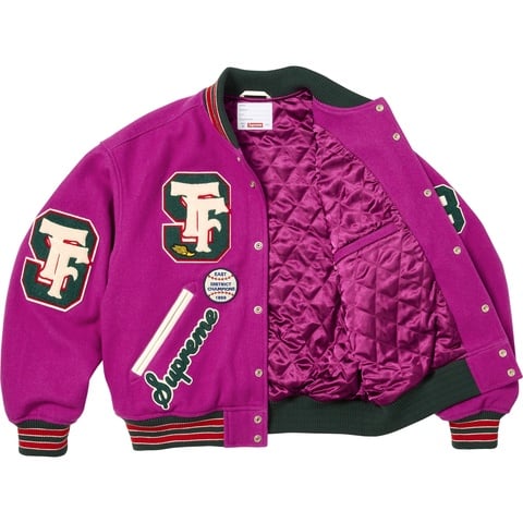 Drill Team Varsity Jacket - fall/winter 2025 - Supreme