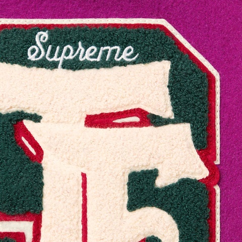 Supreme Drill Team Varsity Jacket - Magenta