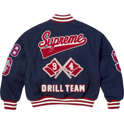 Drill Team Varsity Jacket - fall/winter 2025 - Supreme