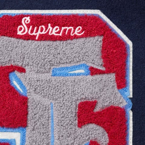 Supreme Drill Team Varsity Jacket - Navy