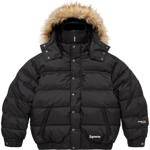 Supreme Facemask 700-Fill Down Puffer Jacket - Black