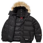 Supreme Facemask 700-Fill Down Puffer Jacket (FW25) - Black