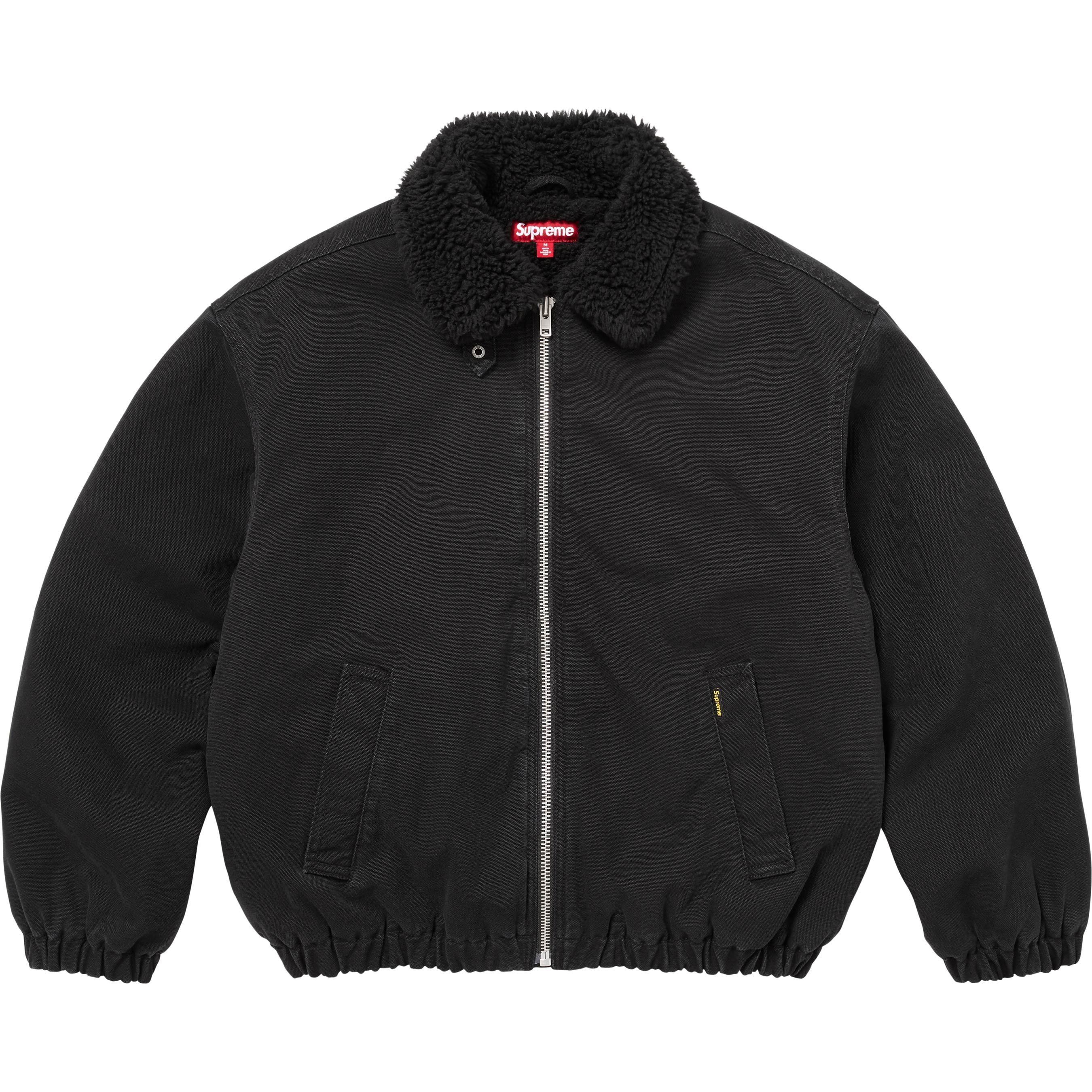 ジャケット・アウター Supreme FauxShearlingLined BomberJacket Supreme Faux Shearling Lined Bomber Jacket (FW25) - $268