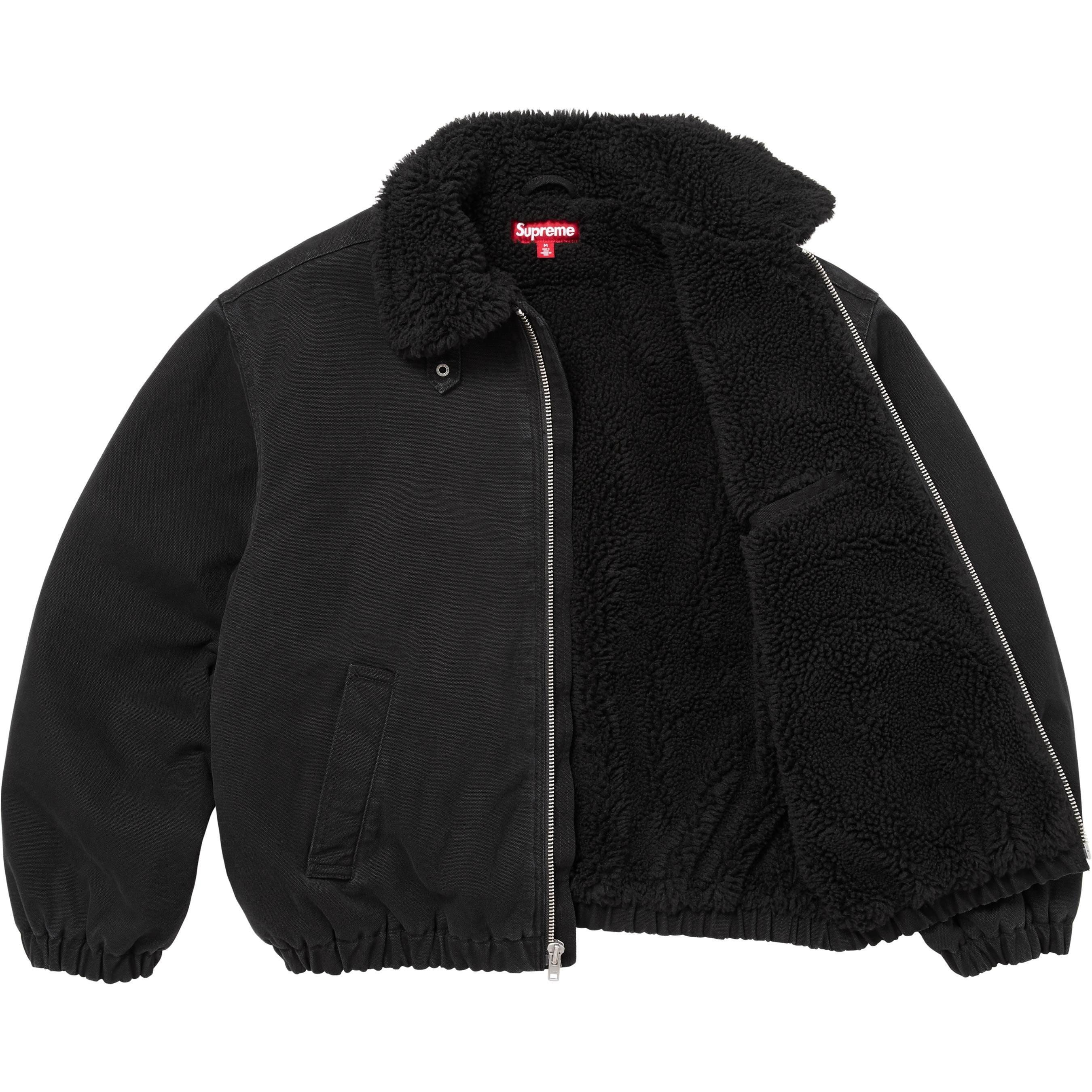 ジャケット・アウター SupremeFaux Shearling Lined BomberJacket Supreme Faux Shearling Lined Bomber Jacket (FW25) - $268
