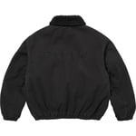 Supreme Faux Shearling Lined Bomber Jacket (FW25) - Black