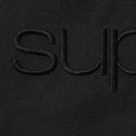 Supreme Faux Shearling Lined Bomber Jacket (FW25) - Black