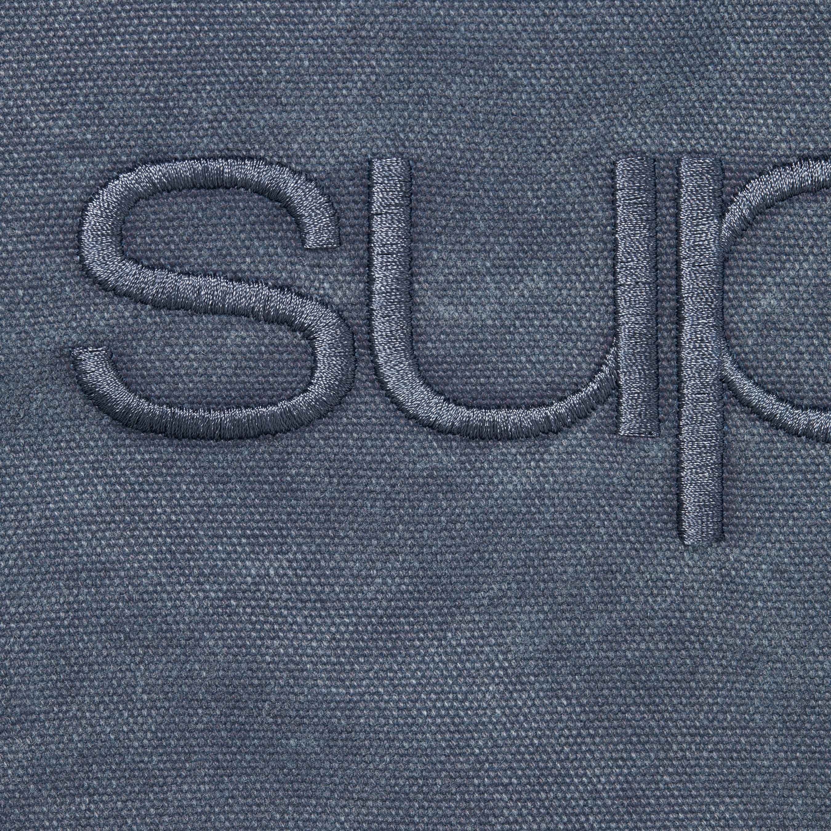 Supreme Faux Shearling Lined Bomber Jacket (FW25) - Navy - $268