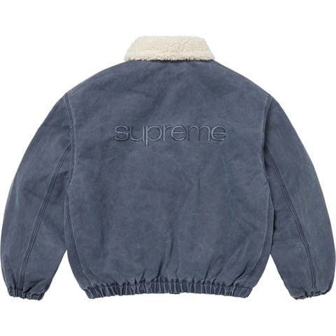 ジャケット・アウター Supreme FauxShearling Lined BomberJacket Supreme Faux Shearling Lined Bomber Jacket Black Men's - FW24 - US
