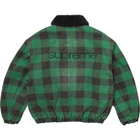 Faux Shearling Lined Bomber Jacket - Supreme