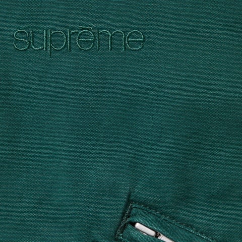 Supreme Hooded Utility Jacket - Dark Green
