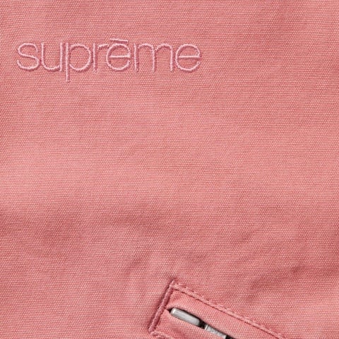 Supreme Hooded Utility Jacket - Pink
