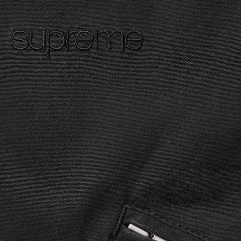 Supreme Hooded Utility Jacket - Black