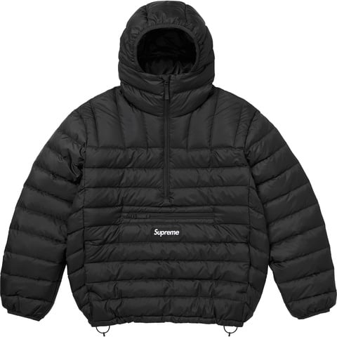 Micro Down Half Zip Hooded Pullover - Supreme