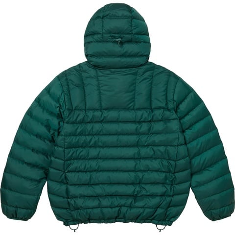 Micro Down Half Zip Hooded Pullover - Supreme