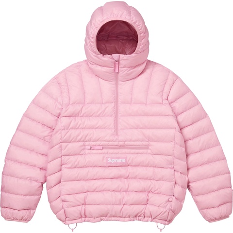 Micro Down Half Zip Hooded Pullover - Supreme