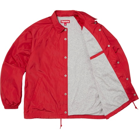Supreme Old English Arc Coaches Jacket - Red