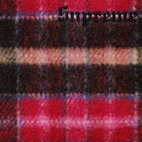 Plaid Car Coat - fall/winter 2025 - Supreme