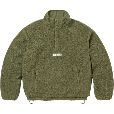 Polartec® Shearling Reversible Pullover - Supreme