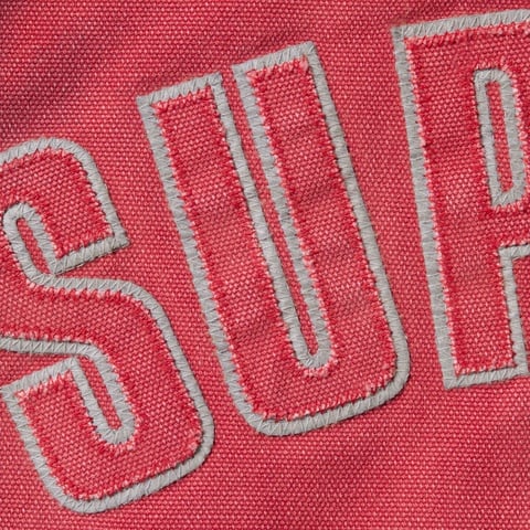 Supreme Reflective Arc Hooded Work Jacket - Red