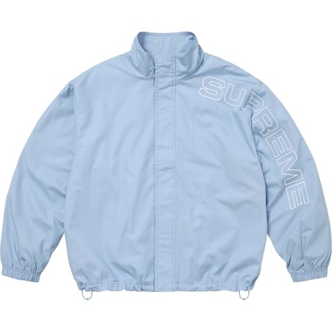 Spellout Embroidered Ripstop Track Jacket - Supreme