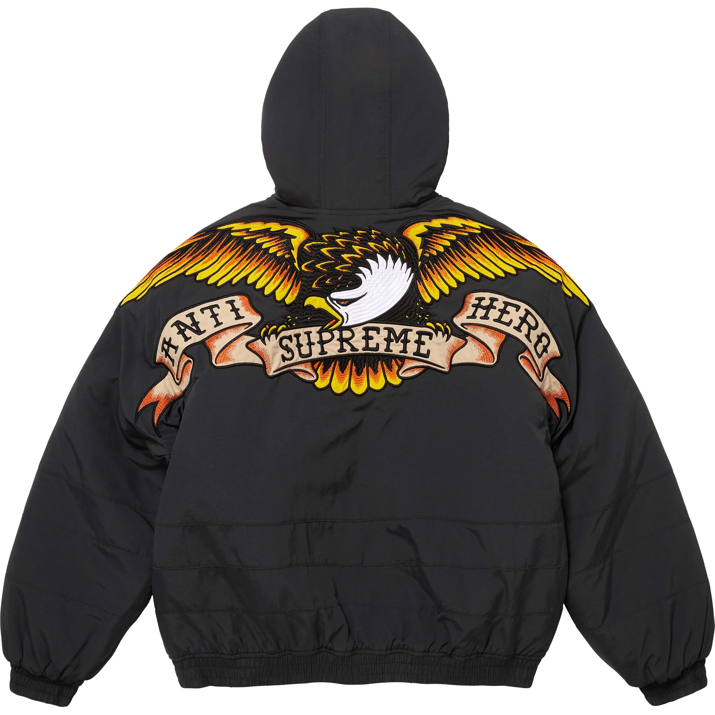 Supreme Supreme ANTIHERO Stadium Jacket (FW25) - Black - $338