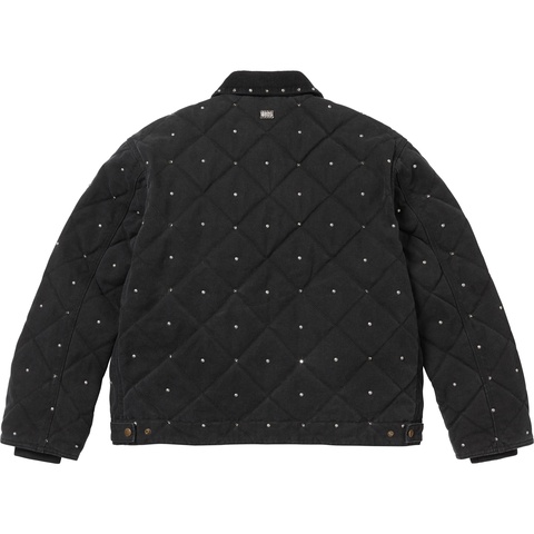 ジャケット・アウター Supreme x B.B. Simon Studded Work Jacket Supreme b.b. Simon Studded Work Jacket Burgundy Men's - FW24 - US