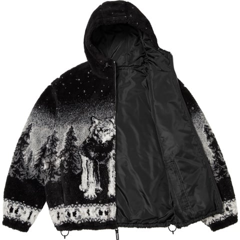 Supreme®/b.b. Simon Reversible Hooded Fleece Jacket - Supreme