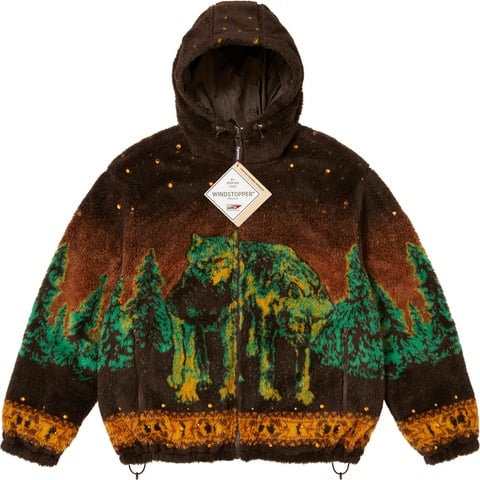 Supreme®/b.b. Simon Reversible Hooded Fleece Jacket - Supreme