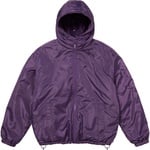Supreme Supreme b.b. Simon Reversible Hooded Fleece Jacket (FW25) - Purple