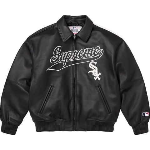 た*様 XL supreme pebbled lether varsity ja Supreme Pebbled Leather Varsity Jacket Black | Hype Clothinga