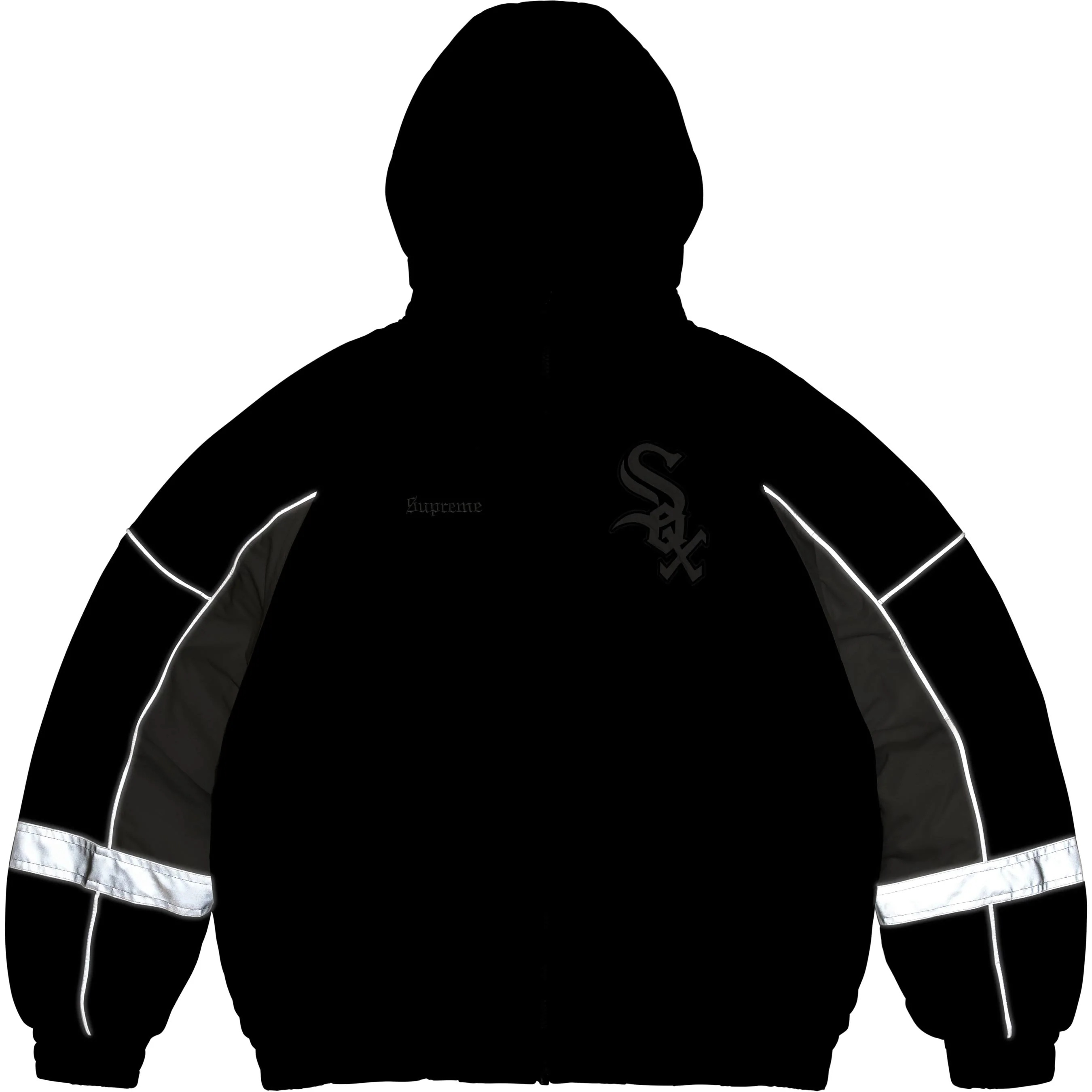 Supreme Supreme Chicago White Sox™ Stadium Jacket (FW25) - Black - $398