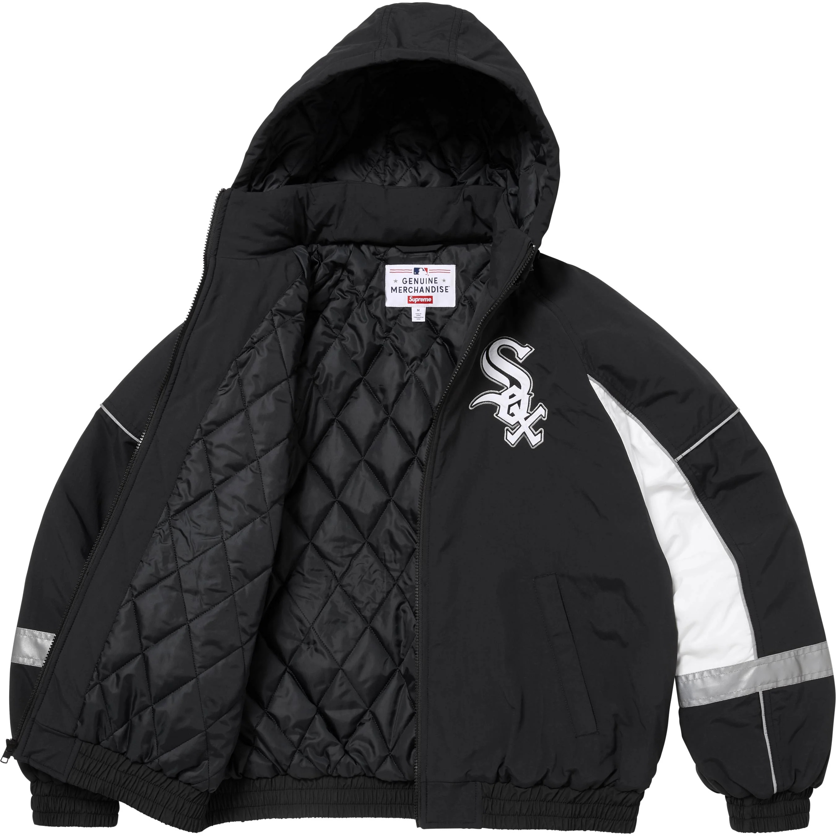 Supreme Supreme Chicago White Sox™ Stadium Jacket (FW25) - Black - $398
