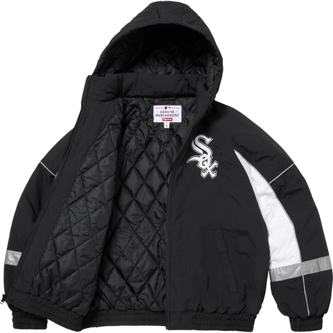 ジャケット・アウター Supreme Chicago White Sox Stadium Jacket Supreme Chicago White Sox Stadium Jacket Black Men's - FW25 - US