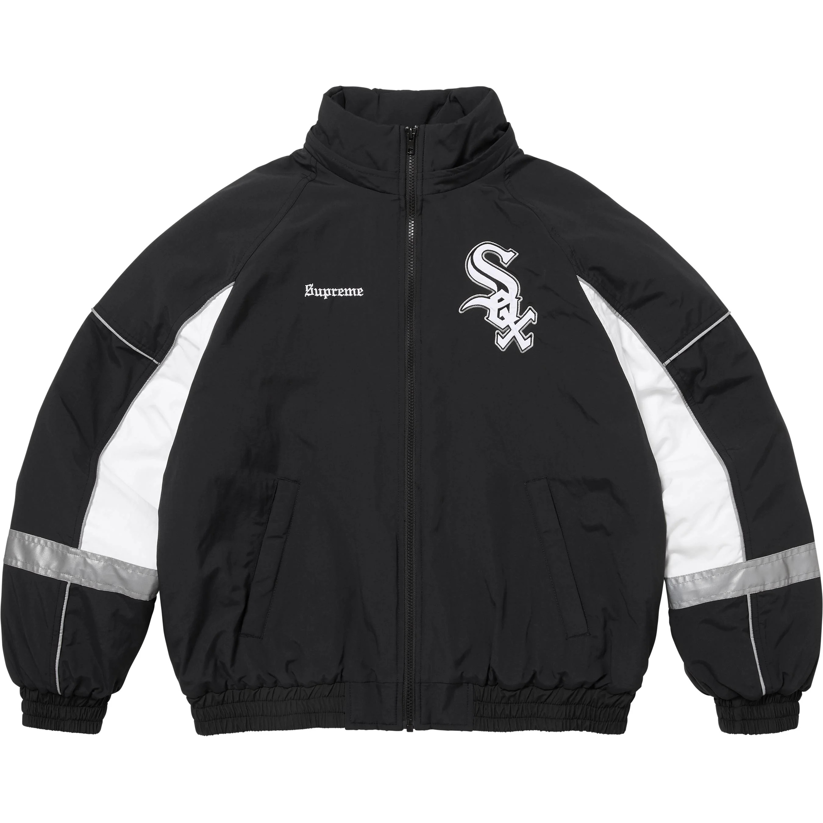 Supreme Supreme Chicago White Sox™ Stadium Jacket (FW25) - Black - $398