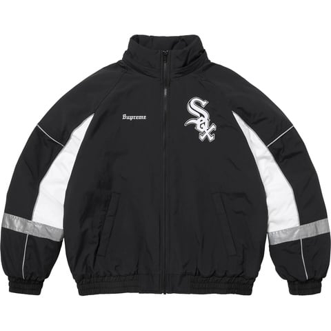 Supreme Supreme®/Chicago White Sox™ Stadium Jacket - Black