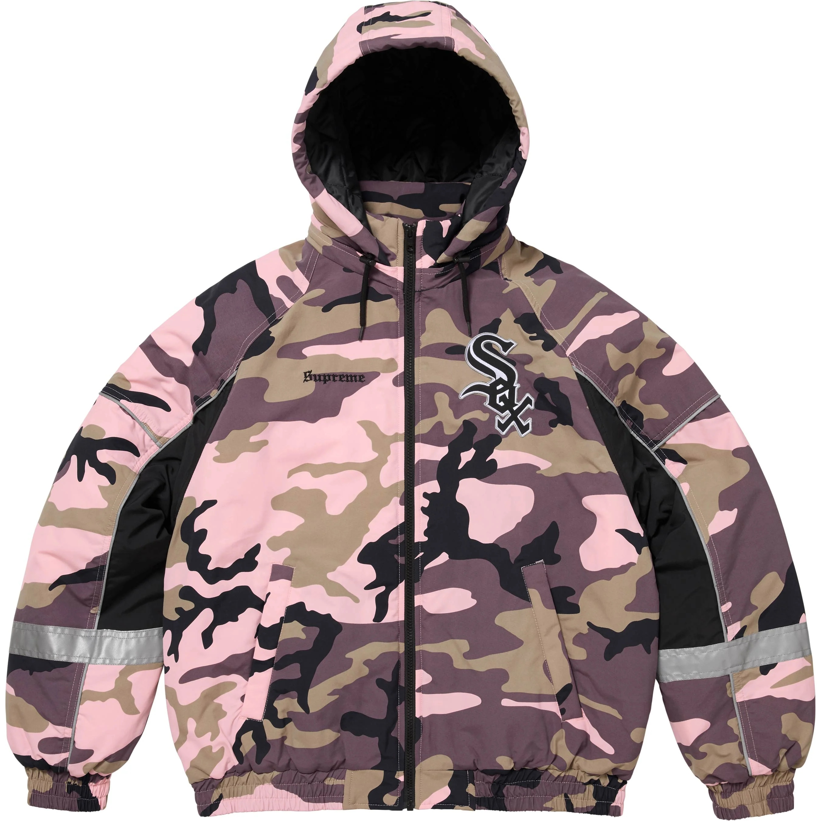 Supreme Supreme Chicago White Sox™ Stadium Jacket (FW25) - Pink Camo - $398