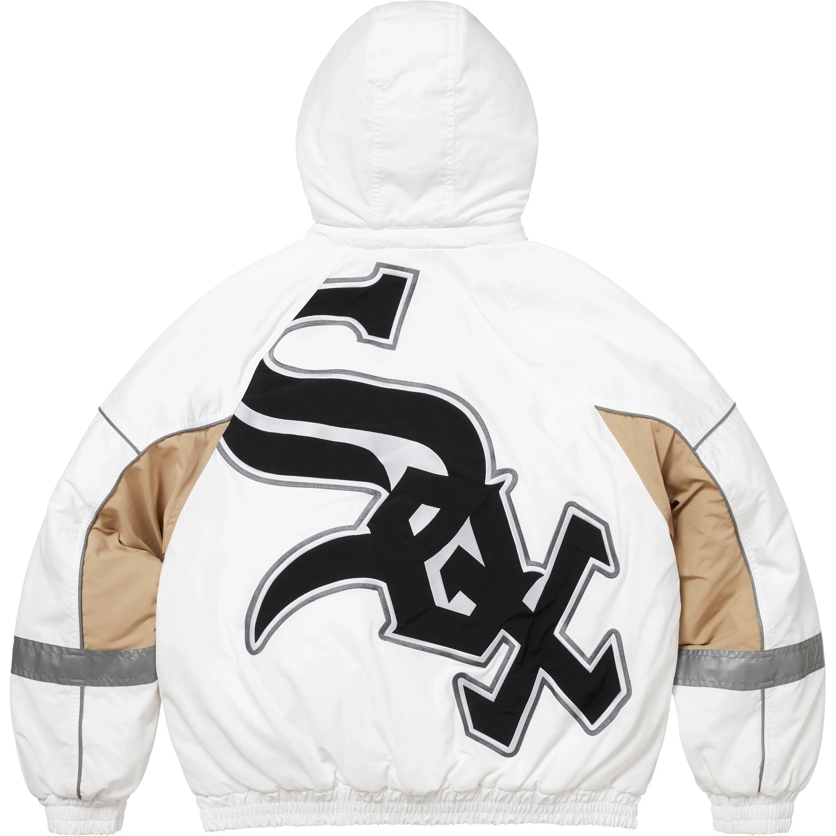 Supreme Supreme Chicago White Sox™ Stadium Jacket (FW25) - White - $398