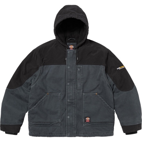 Supreme Cordura Hooded Work Jacket 黒 L Supreme®/Dickies® Cordura® Hooded Work Jacket - Supreme