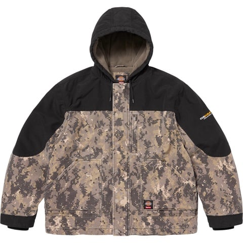 Supreme Cordura Hooded Work Jacket 黒 L Supreme®/Dickies® Cordura® Hooded Work Jacket - Supreme
