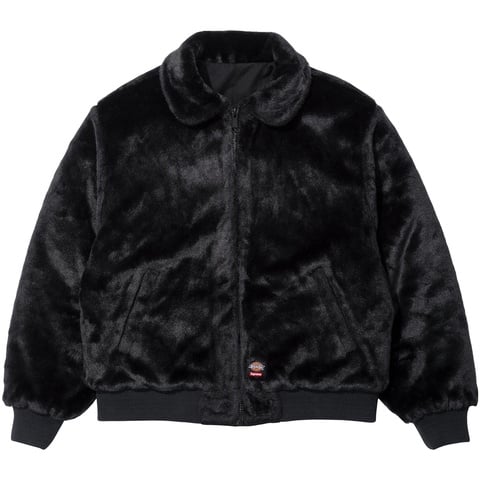 Supreme®/Dickies® Reversible Quilted Faux Fur Work Jacket - Supreme
