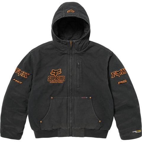 supremeブルゾン Supreme®/Fox Racing® Hooded Work Jacket | eBay