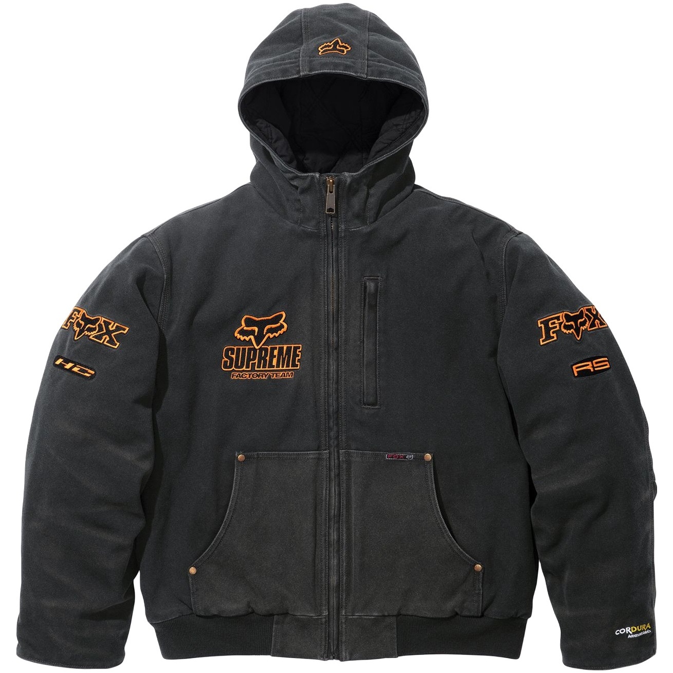 Supreme Supreme Fox Racing Hooded Work Jacket (FW25) - $468