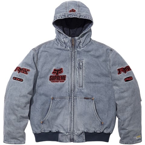 Supreme®/Fox Racing® Hooded Work Jacket - Supreme