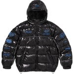 Supreme Supreme Fox Racing Shiny Down Puffer Jacket (FW25) - Black