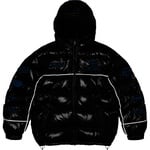 Supreme Supreme Fox Racing Shiny Down Puffer Jacket (FW25) - Black