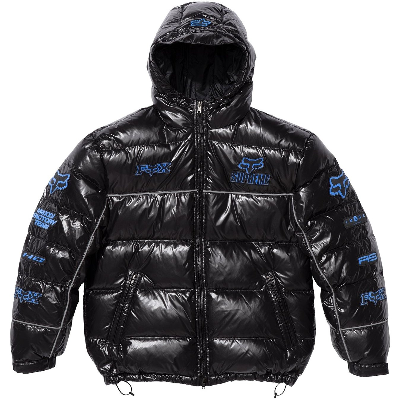 Supreme Supreme Fox Racing Shiny Down Puffer Jacket (FW25) - $498
