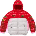 Supreme Supreme Fox Racing Shiny Down Puffer Jacket (FW25) - White
