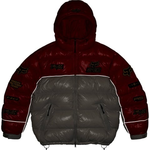 Supreme Supreme®/Fox Racing® Shiny Down Puffer Jacket - White